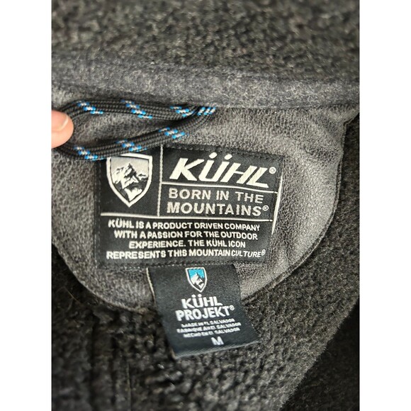 Women's Kuhl Dani Sherpa Trench Coat In Raven Size M - Picture 9 of 9